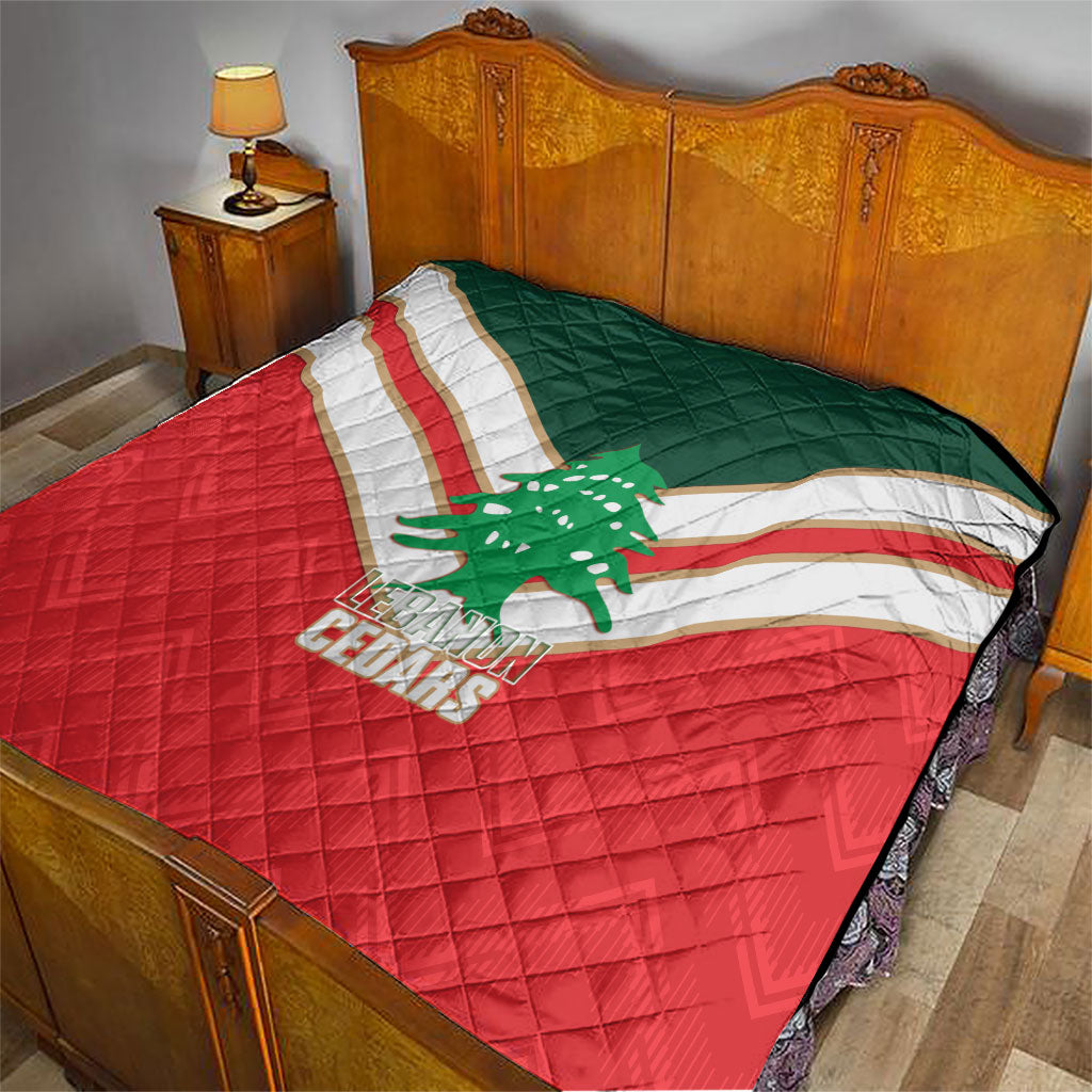 Rugby Lebanon Quilt 2026 Go Cedars