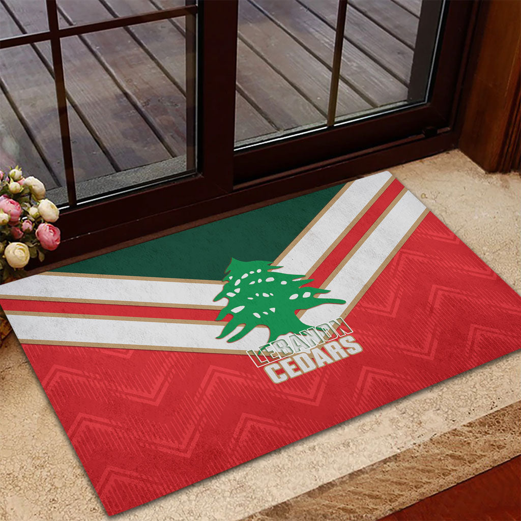 Rugby Lebanon Rubber Doormat 2026 Go Cedars