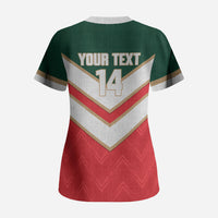 Custom Rugby Lebanon Scrub Top 2026 Go Cedars