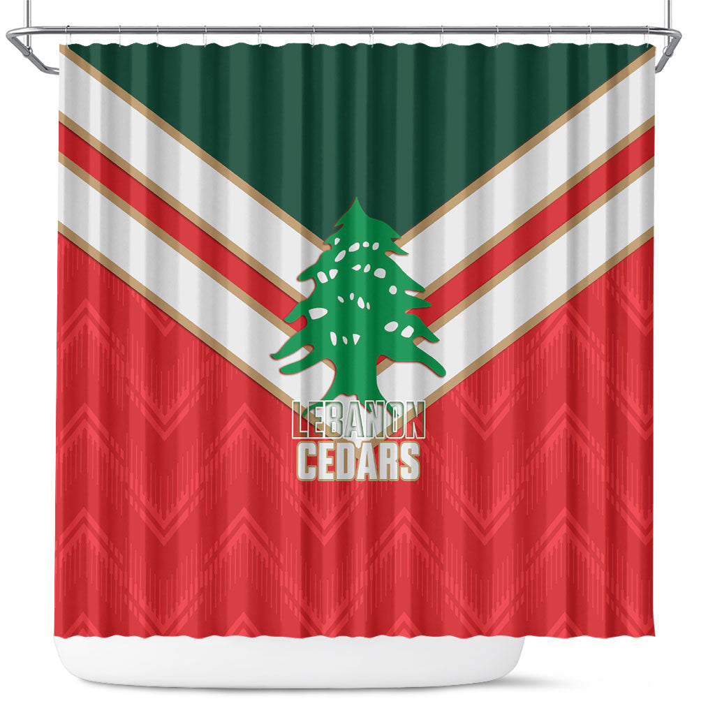 Rugby Lebanon Shower Curtain 2026 Go Cedars