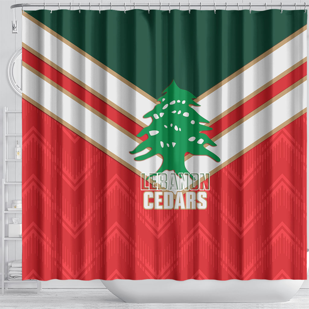 Rugby Lebanon Shower Curtain 2026 Go Cedars