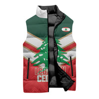 Custom Rugby Lebanon Sleeveless Puffer Jacket 2026 Go Cedars