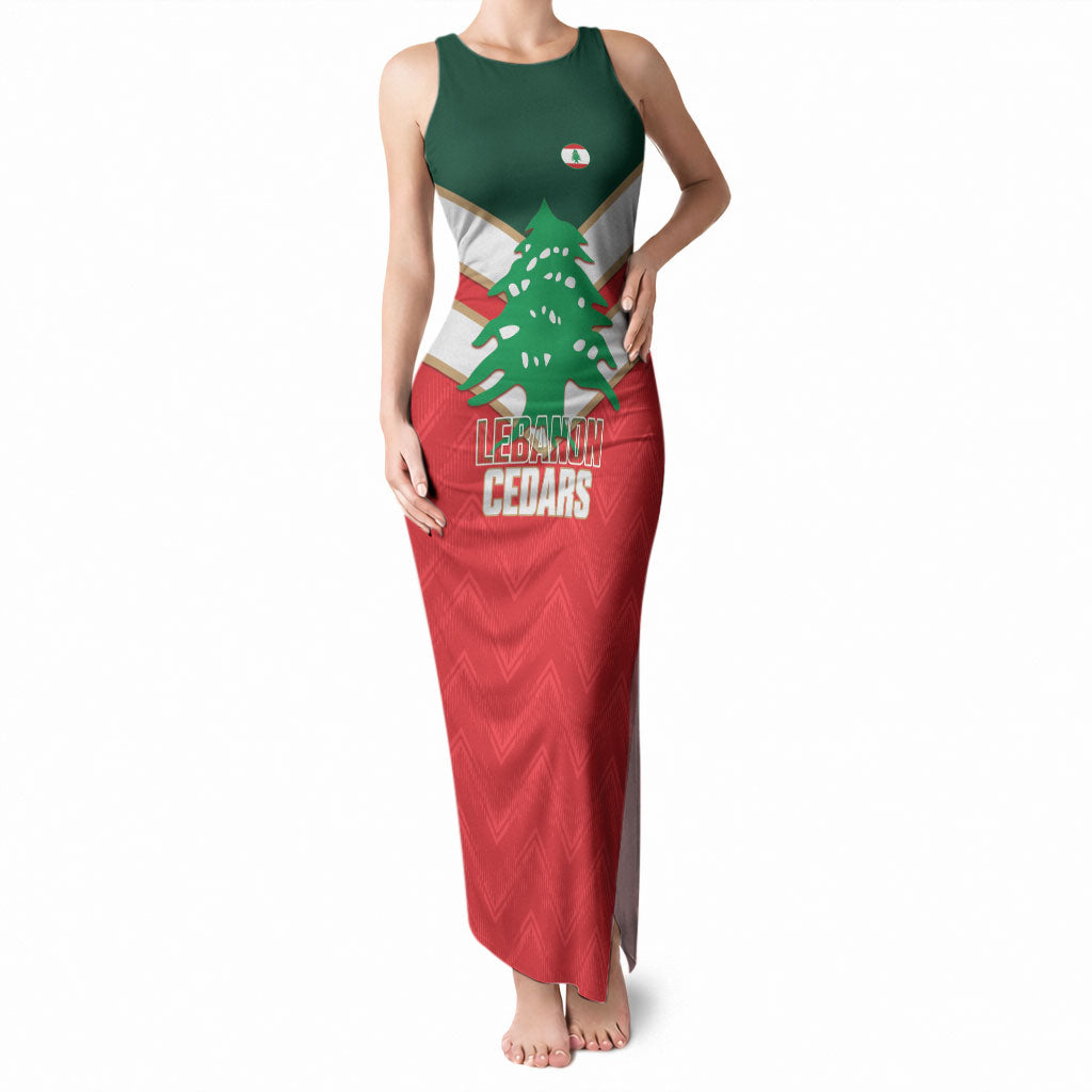 Custom Rugby Lebanon Tank Maxi Dress 2026 Go Cedars