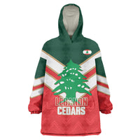 Custom Rugby Lebanon Wearable Blanket Hoodie 2026 Go Cedars