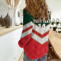 Custom Rugby Lebanon Women Casual Shirt 2026 Go Cedars