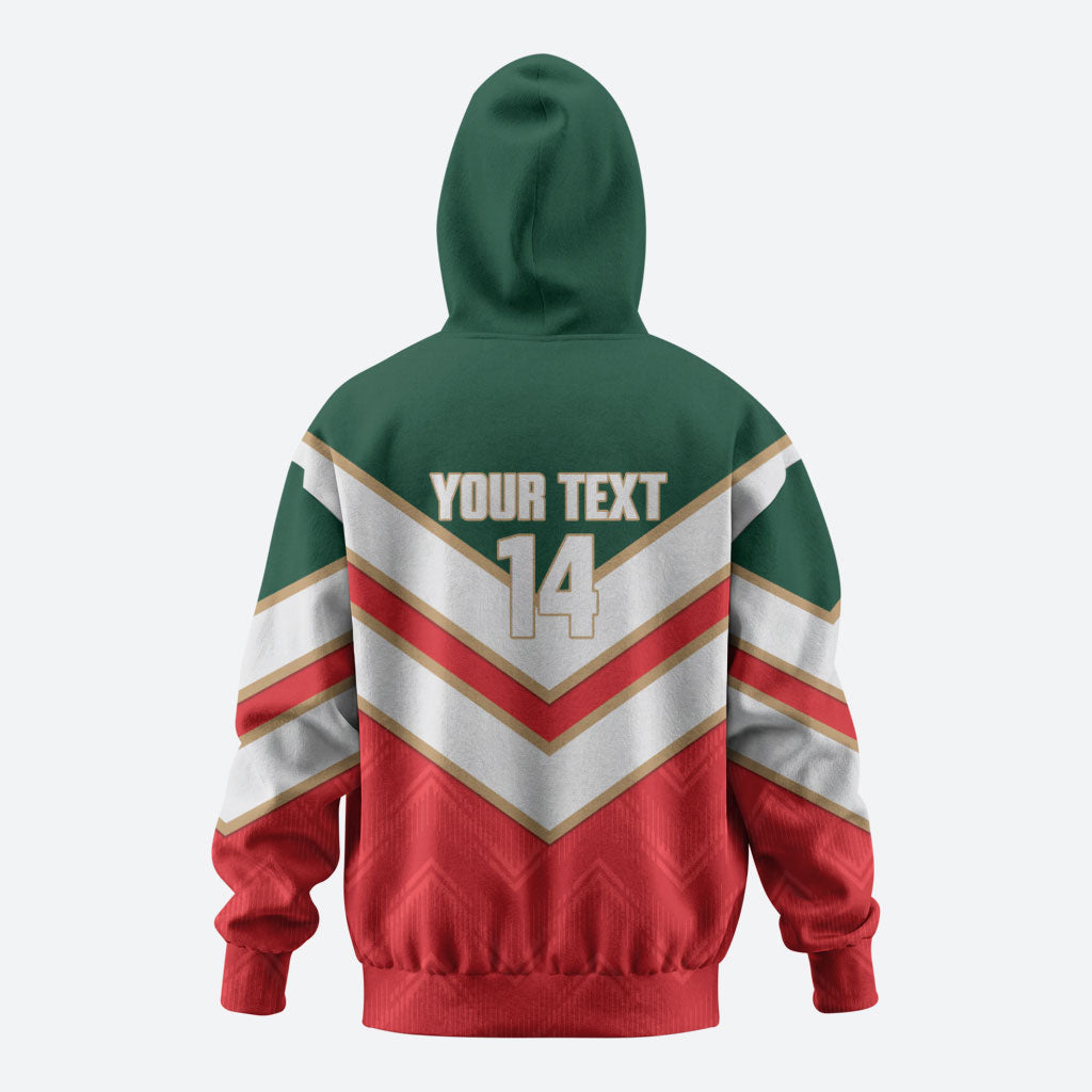 Custom Rugby Lebanon Zip Hoodie 2026 Go Cedars