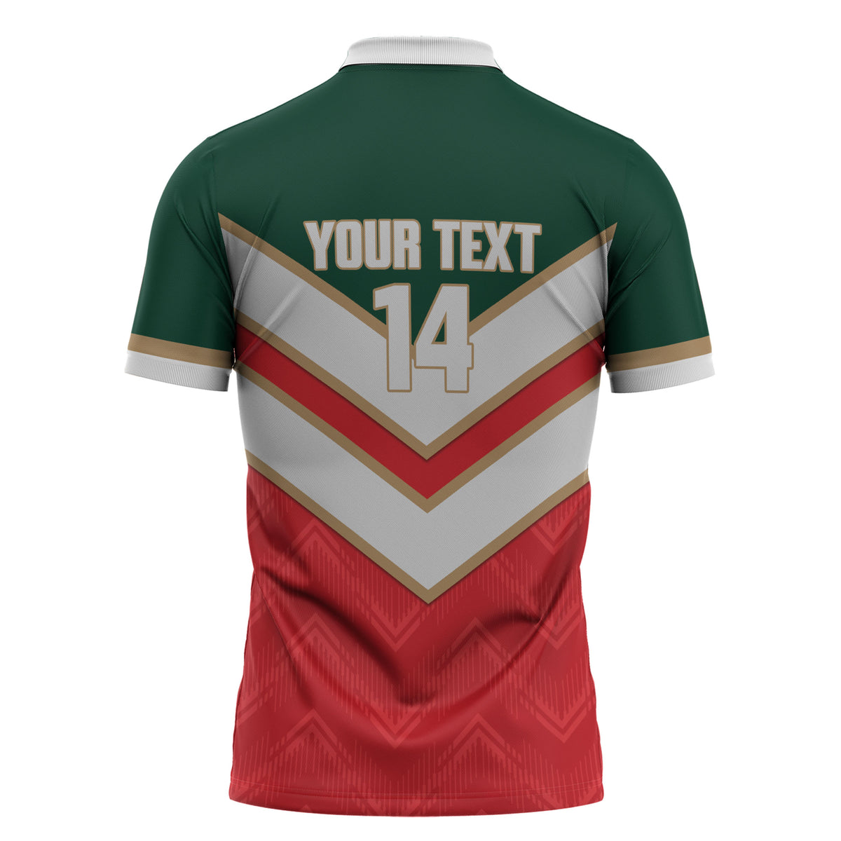 Custom Rugby Lebanon Zipper Polo Shirt 2026 Go Cedars