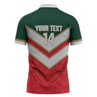 Custom Rugby Lebanon Zipper Polo Shirt 2026 Go Cedars