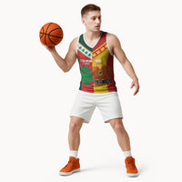 Custom Rugby Papua New Guinea and Lebanon Basketball Jersey PNG Kumuls Cedars Together