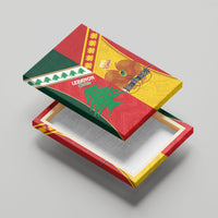 Rugby Papua New Guinea and Lebanon Canvas Wall Art PNG Kumuls Cedars Together