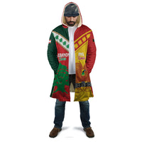 Custom Rugby Papua New Guinea and Lebanon Cloak PNG Kumuls Cedars Together