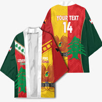 Custom Rugby Papua New Guinea and Lebanon Kimono PNG Kumuls Cedars Together