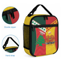 Rugby Papua New Guinea and Lebanon Lunch Bag PNG Kumuls Cedars Together