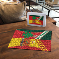 Rugby Papua New Guinea and Lebanon Puzzle PNG Kumuls Cedars Together