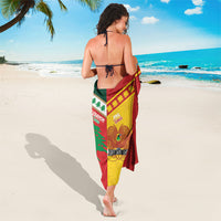 Rugby Papua New Guinea and Lebanon Sarong PNG Kumuls Cedars Together