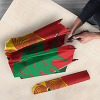 Rugby Papua New Guinea and Lebanon Umbrella PNG Kumuls Cedars Together