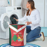 Rugby Tonga and Lebanon Laundry Basket Mate Maa Tonga Cedars Together