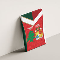 Rugby Tonga and Lebanon Canvas Wall Art Mate Maa Tonga Cedars Together
