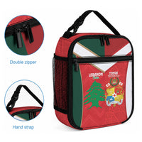 Rugby Tonga and Lebanon Lunch Bag Mate Maa Tonga Cedars Together
