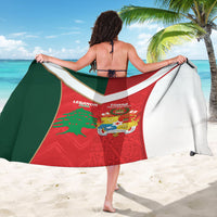 Rugby Tonga and Lebanon Sarong Mate Maa Tonga Cedars Together