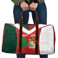 Rugby Tonga and Lebanon Travel Bag Mate Maa Tonga Cedars Together