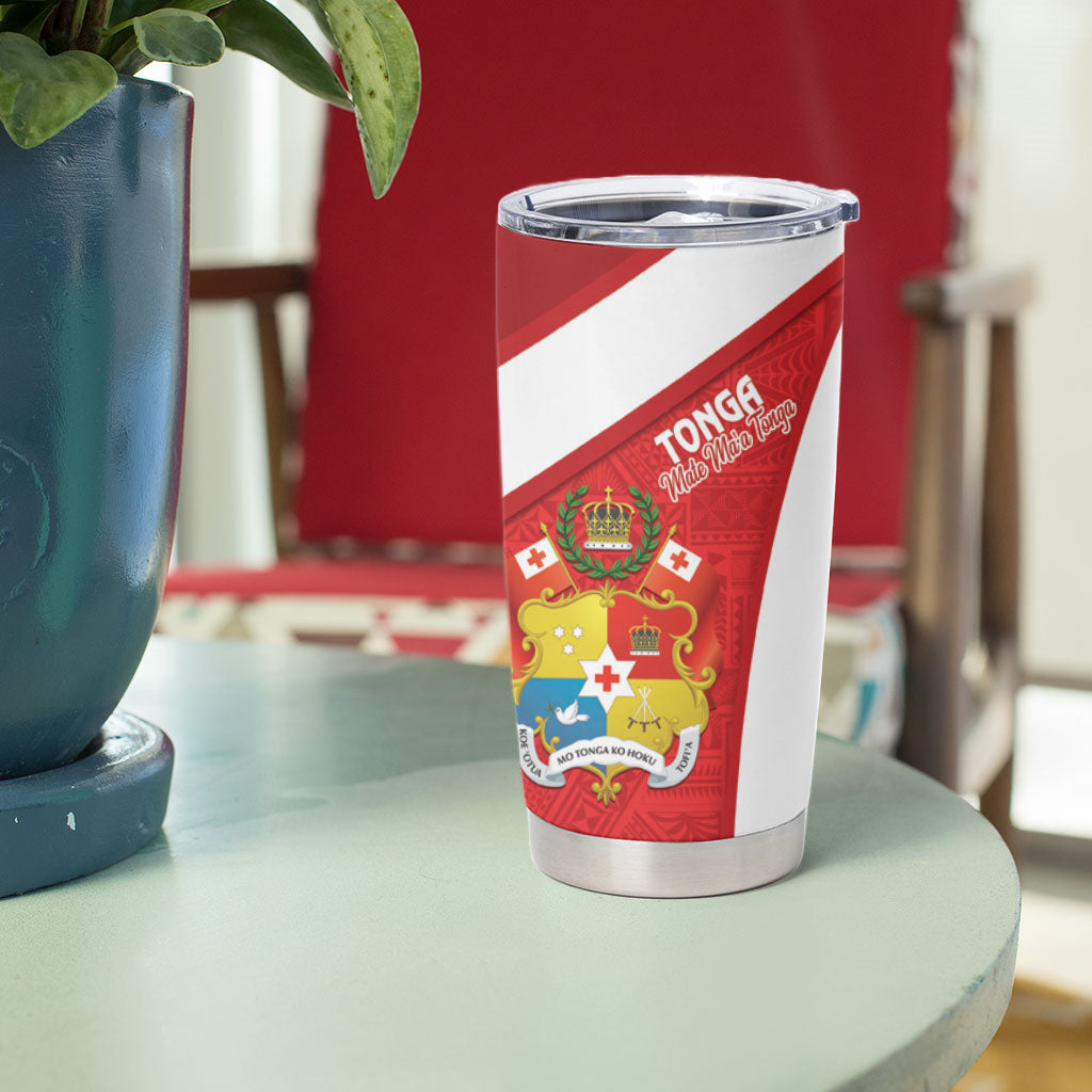 Rugby Tonga and Lebanon Tumbler Cup Mate Maa Tonga Cedars Together