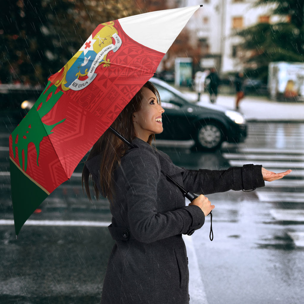 Rugby Tonga and Lebanon Umbrella Mate Maa Tonga Cedars Together
