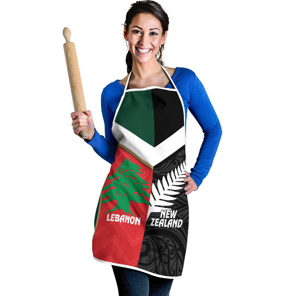 Rugby New Zealand and Lebanon Apron All Black Cedars Together