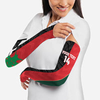 Custom Rugby New Zealand and Lebanon Arm Sleeves All Black Cedars Together