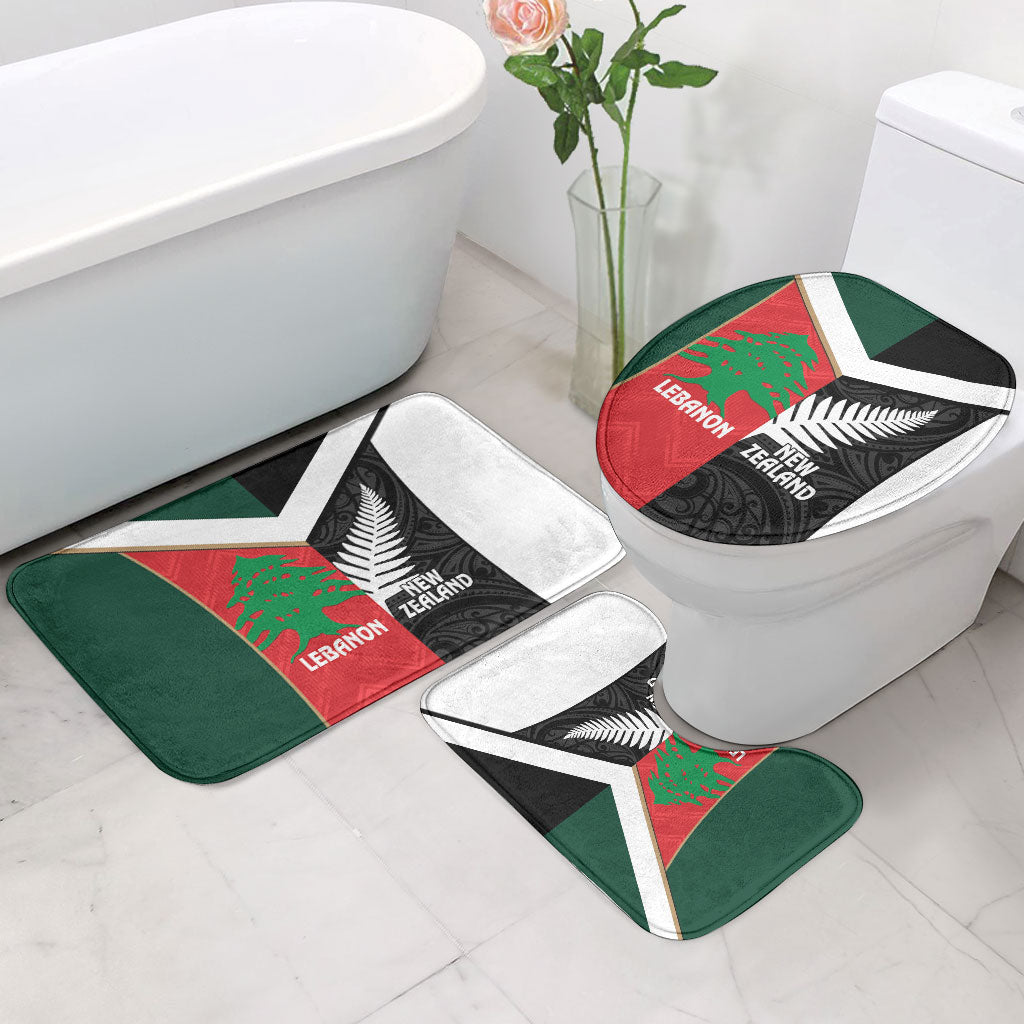 Rugby New Zealand and Lebanon Bathroom Set All Black Cedars Together