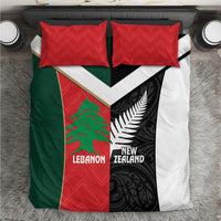 Rugby New Zealand and Lebanon Bedding Set All Black Cedars Together