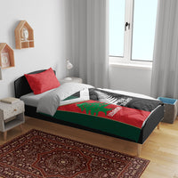 Rugby New Zealand and Lebanon Bedding Set All Black Cedars Together