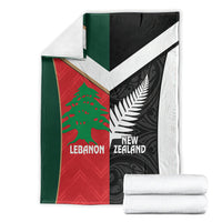 Rugby New Zealand and Lebanon Blanket All Black Cedars Together