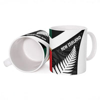Rugby New Zealand and Lebanon Ceramic Mug All Black Cedars Together