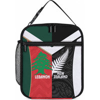 Rugby New Zealand and Lebanon Lunch Bag All Black Cedars Together