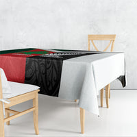 Rugby New Zealand and Lebanon Tablecloth All Black Cedars Together