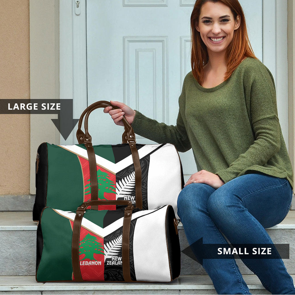 Rugby New Zealand and Lebanon Travel Bag All Black Cedars Together