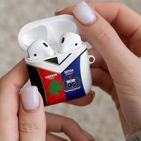 Rugby Samoa and Lebanon AirPods Case Toa Samoa Cedars Together