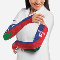 Custom Rugby Samoa and Lebanon Arm Sleeves Toa Samoa Cedars Together