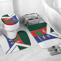 Rugby Samoa and Lebanon Bathroom Set Toa Samoa Cedars Together