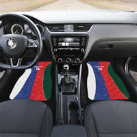 Custom Rugby Samoa and Lebanon Car Mats Toa Samoa Cedars Together