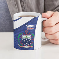 Rugby Samoa and Lebanon Ceramic Mug Toa Samoa Cedars Together