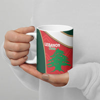 Rugby Samoa and Lebanon Ceramic Mug Toa Samoa Cedars Together