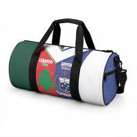 Rugby Samoa and Lebanon Duffle Bag Toa Samoa Cedars Together