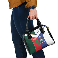 Rugby Samoa and Lebanon Shoulder Handbag Toa Samoa Cedars Together