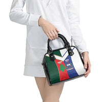 Rugby Samoa and Lebanon Shoulder Handbag Toa Samoa Cedars Together
