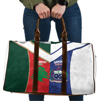Rugby Samoa and Lebanon Travel Bag Toa Samoa Cedars Together