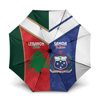 Rugby Samoa and Lebanon Umbrella Toa Samoa Cedars Together