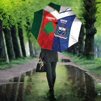 Rugby Samoa and Lebanon Umbrella Toa Samoa Cedars Together