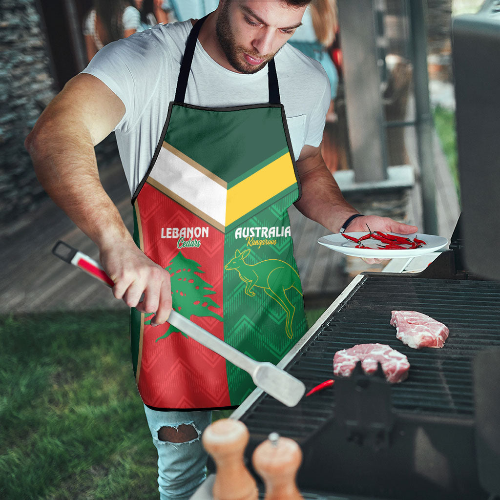 Rugby Australia and Lebanon Apron Aussie Kangaroos Cedars Together